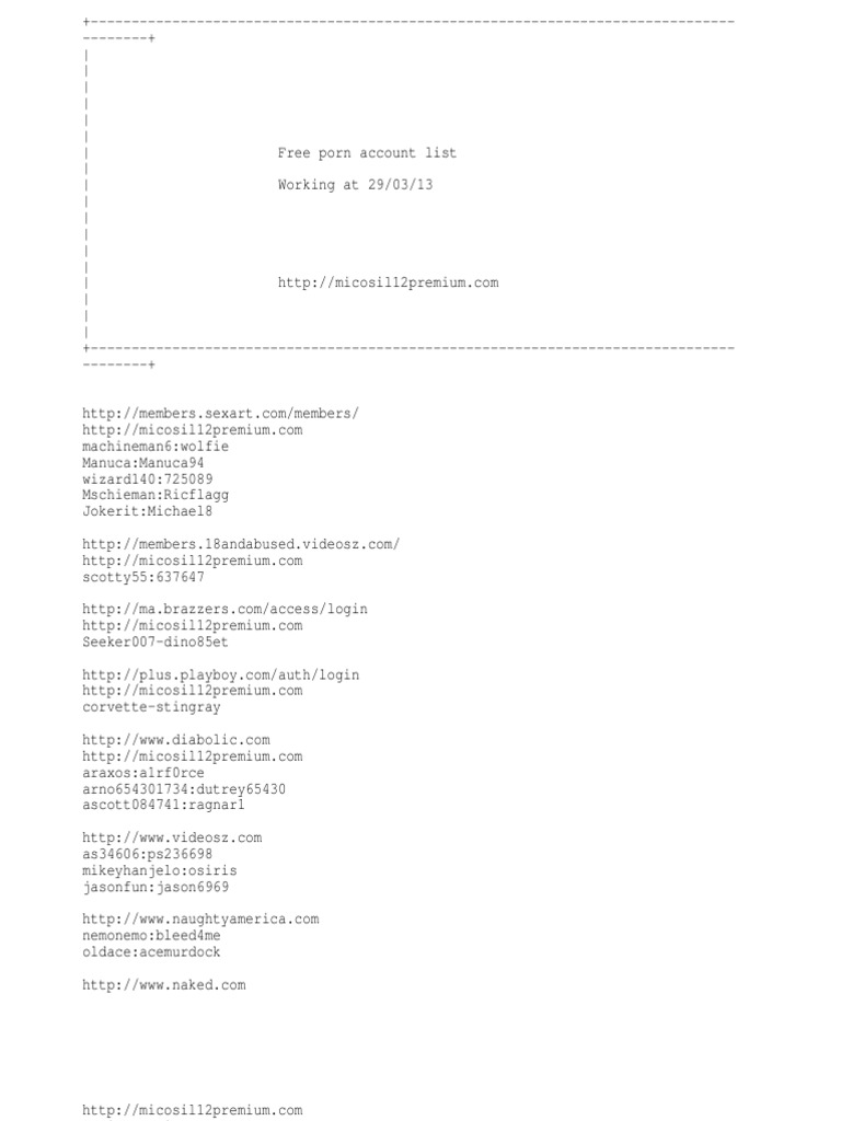 darrylhanah Free Accounts 29 MAR | PDF