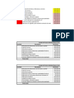 Desgloce Precios Proyecto Linea Nueva