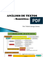 Discurso Argumentativo - Analisis de Textos Simoticos