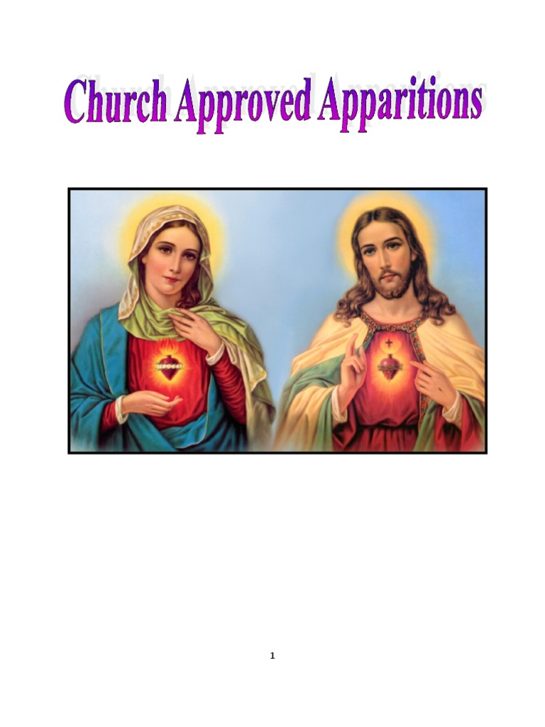 Church Approved Apparitions | PDF | Marian Apparition | Catholic ...
