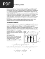 Microwaves in Waveguide