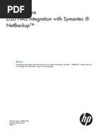 Integration With NetBackup c02747485