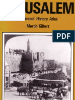 Jerusalem Historical Atlas - Martin Gilbert1987