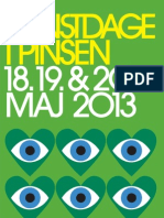 Kunstdage i Pinsen 2013 Folder