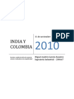 India y Colombia