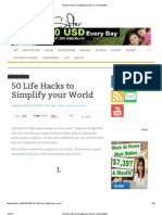50 Life Hacks To Simplify Your World TwistedSifter