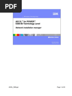 Aix 5L For POWER 5300-06 Technology Level: Network Installation Manager