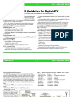 Overview of DVB-S Modulation For Digital-ATV: Tapr PSR #111 SPRING 2010 12