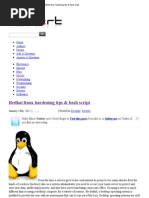 Download Redhat Linux Hardening Tips with Bash Script by abhijitch SN135319423 doc pdf
