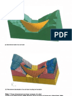 Plate Three Dimensional Non-Linear Analysis of A Dam