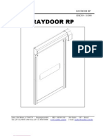 MANUAL RAYDOOR RP Mêcanico2008-Rev.01