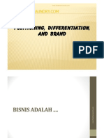Positioning Differentiation and Brand