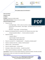 Proiectul Unei Teme Utilizând Învăţarea Bazată Pe Proiect