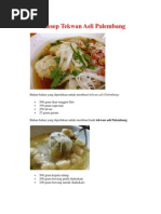 Download Resep Tekwan Asli Palembang by nys_tuti_ningsih SN135323956 doc pdf