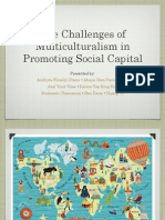 Challenges of Multiculturalism in Promoting Social Capital