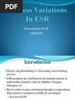 Process Variations in ESR