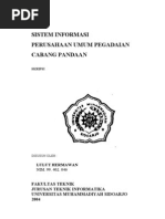 Download SISTEM INFORMASI PEGADAIANdoc by JLex VanWicked SN135341007 doc pdf