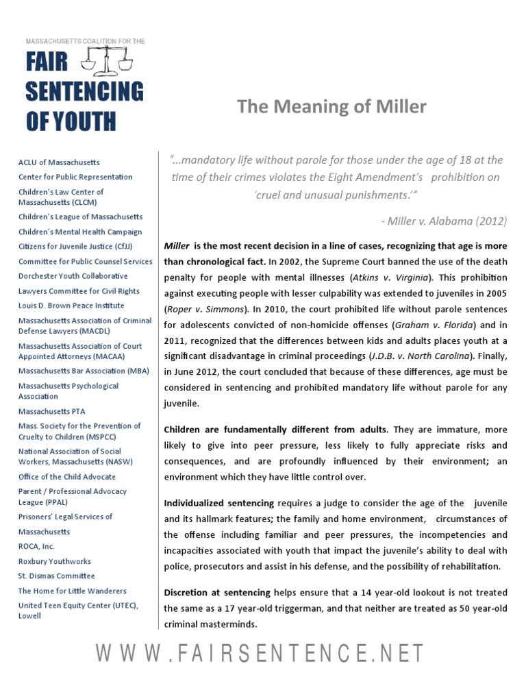 Meaning of Miller PDF Criminology Crime & Violence