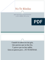 No Te Rindas