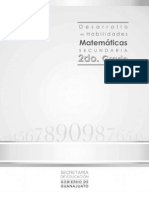 Desarrollo de Habilidades Matemc3a1ticas Cuadernillo de Apoyo 2012 Segundo Grado