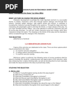 Download Lesson Plans on Short Storydoc by mars_attacks SN135342885 doc pdf