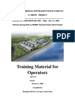 Training Material For Operators