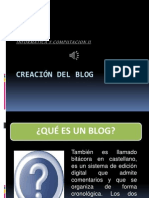 Creación Del Blog1