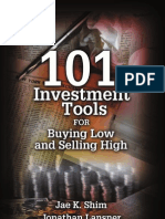 101 Investment Tools For Buying Low and Selling High