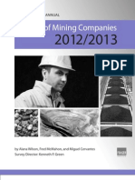 Fraser_Survey of Mining Compnaies 2012-2013