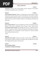 Download Mba IV Rural Marketing 10mbamm415 Notes by Hemanth Kumar SN135357283 doc pdf