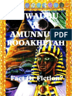 Nuwaubu & Amunnubi Rooakhptah - Fact or Fiction (Cut)