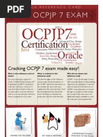 Ocpjp 7 Quick Reference Card