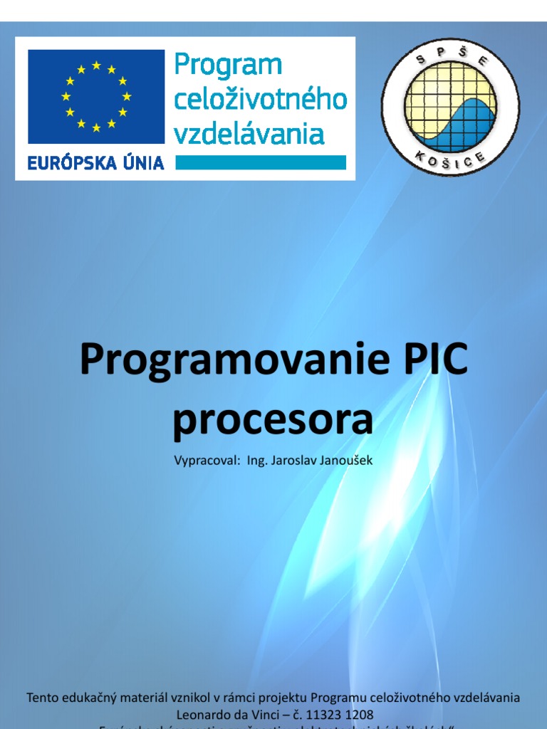 Ja Programovanie Pic | PDF