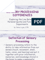 Sensory Processing Differences