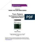 Business Summaries - Inside the Guru Mind - Tom Peters