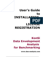 User'S - Guide - To - Installation and License Registration (Benchmarking)