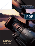 HVR-Z1N/Z1P: Digital HD Video Camera Recorder