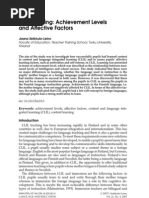 Download CLIL Learning Affective Factors by Isburt SN13539167 doc pdf