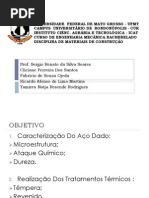 Materiais de construção-tratamentos termicos