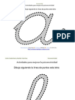 Coleccion de Abecedarios Punteados en Script o Cursiva Minuscula Vol-3