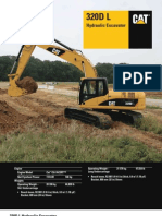 CAT 320 DL Perfomance Handbook