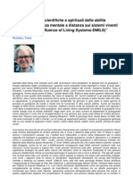 Le implicazioni scientifiche e spirituali delle abilità psichiche DMILS Russell Targ