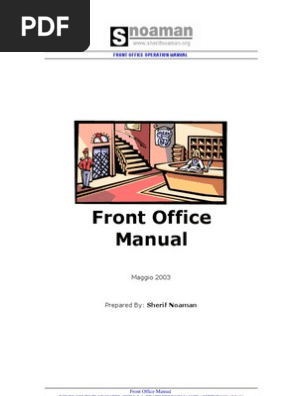 Front Office Manual Telephone Call Hotel