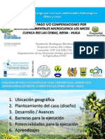 Compensación Por Servicios Ambientales, Microcuenca Los Micos, Cuenca Ceibas, Neiva
