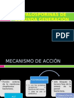 Cefalosporinas de Segunda Generación