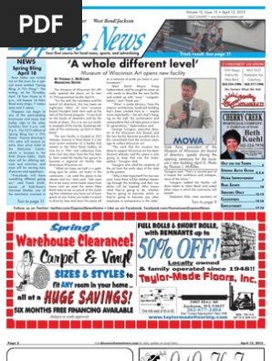 Hartford West Bend Express News 041113 Fuel Economy In