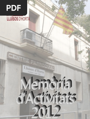 Memòria 2012
