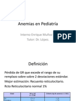 Anemias en Pediatría