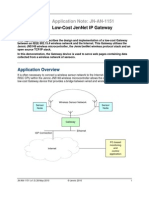 JN AN 1151 Low Cost JenNet IP Gateway v1.0 PDF