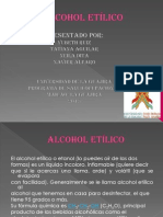 DIAPOSITIVA DE  Alcohol etílico